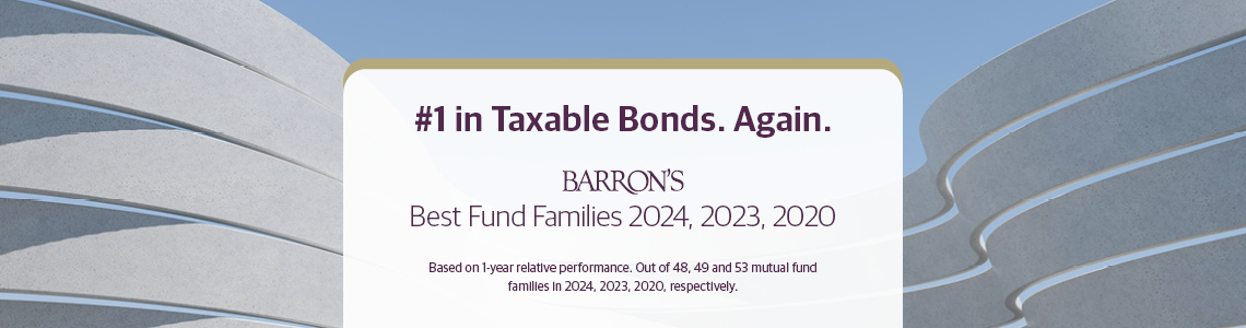 Barron's #1 Taxable Bond fund